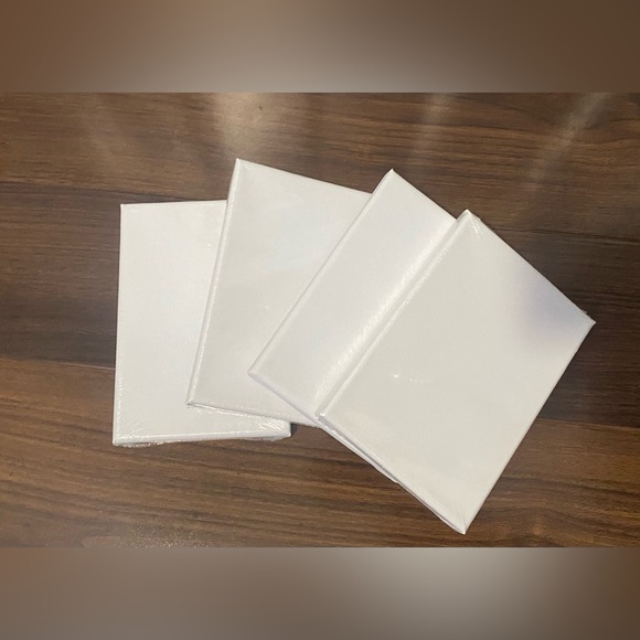 Four White Canvas Set - Picture 1 of 1